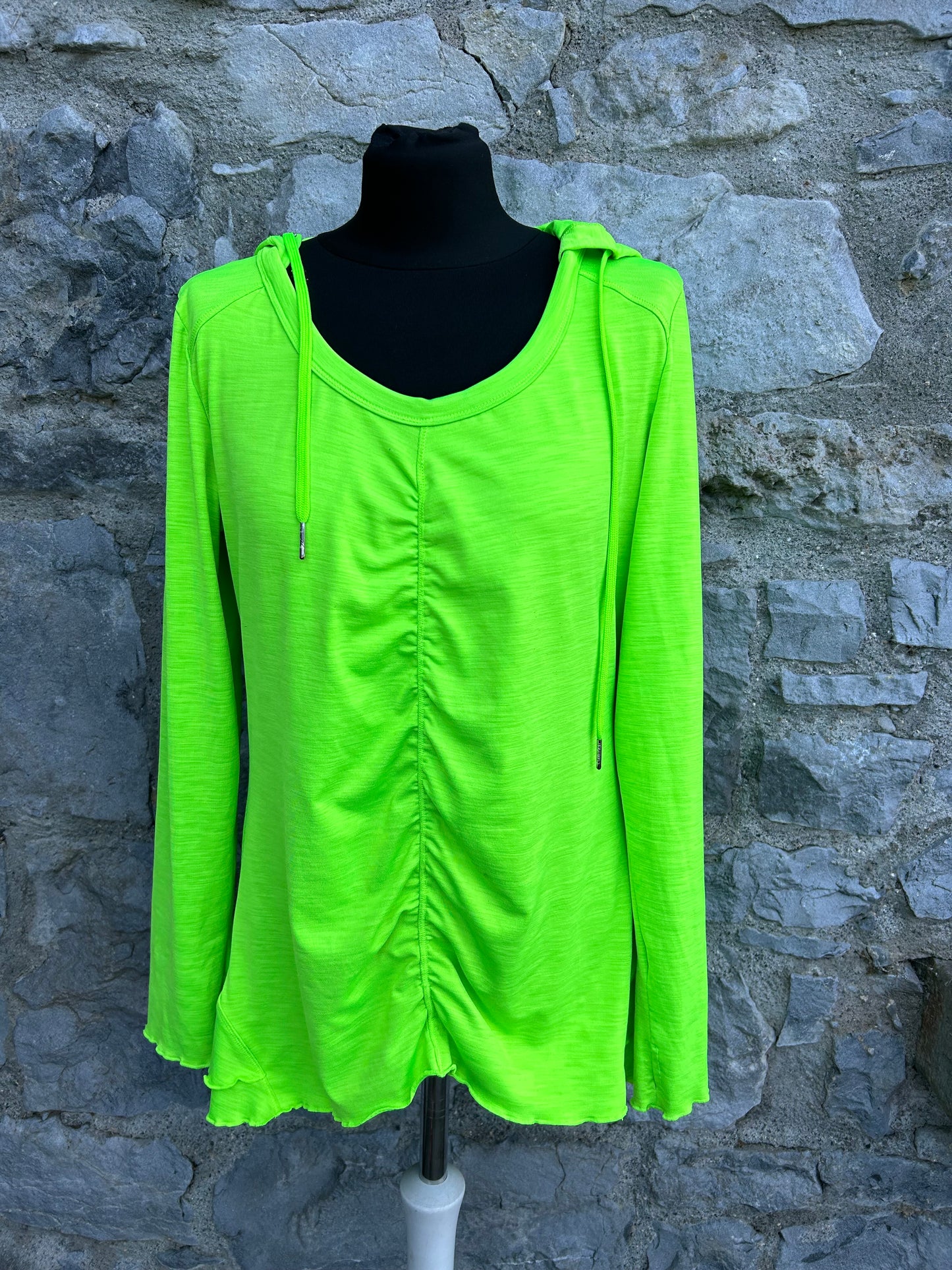 Neon green hoodie uk 14