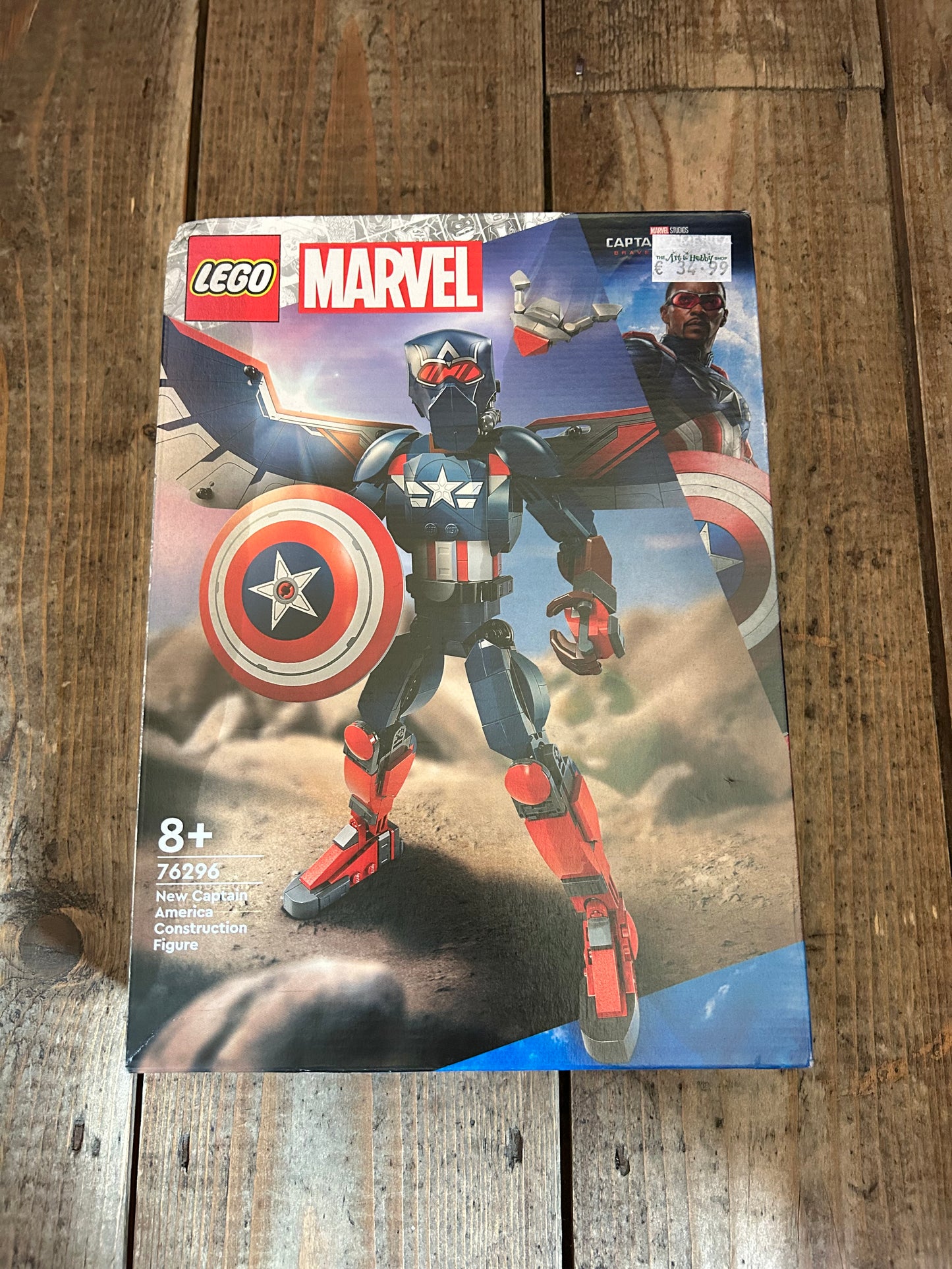 New captain america 76296