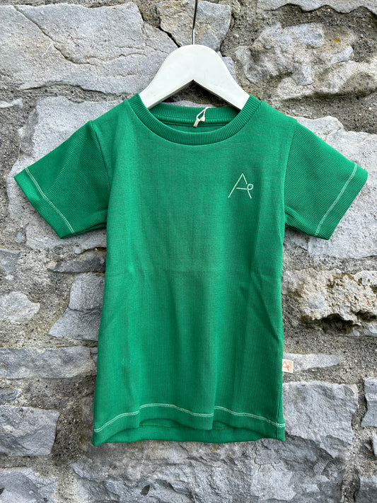 Green bell T-shirt  3y (98cm)