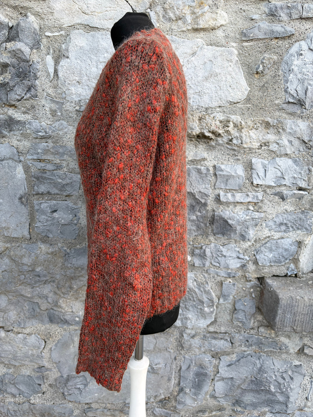 90s rusty melange jumper uk 12