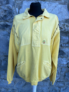 80s yellow sweatshirt S/M