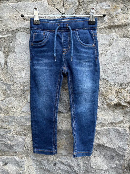 Relaxed jeans  18-24m (86-92cm)