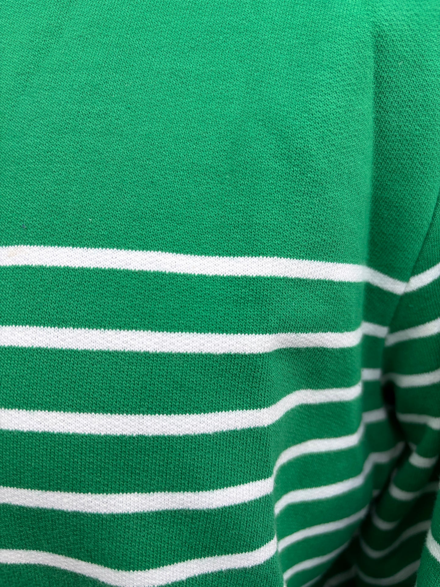 Green stripy jumper uk 12
