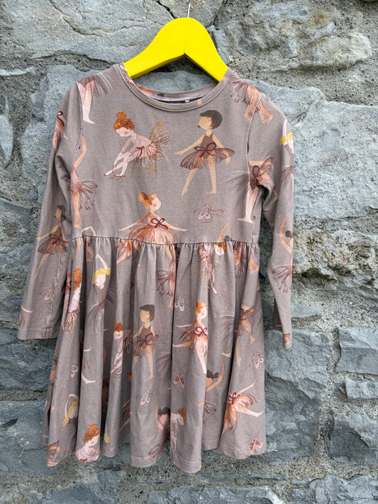 Ballerinas beige dress 3-4y (98-104cm)