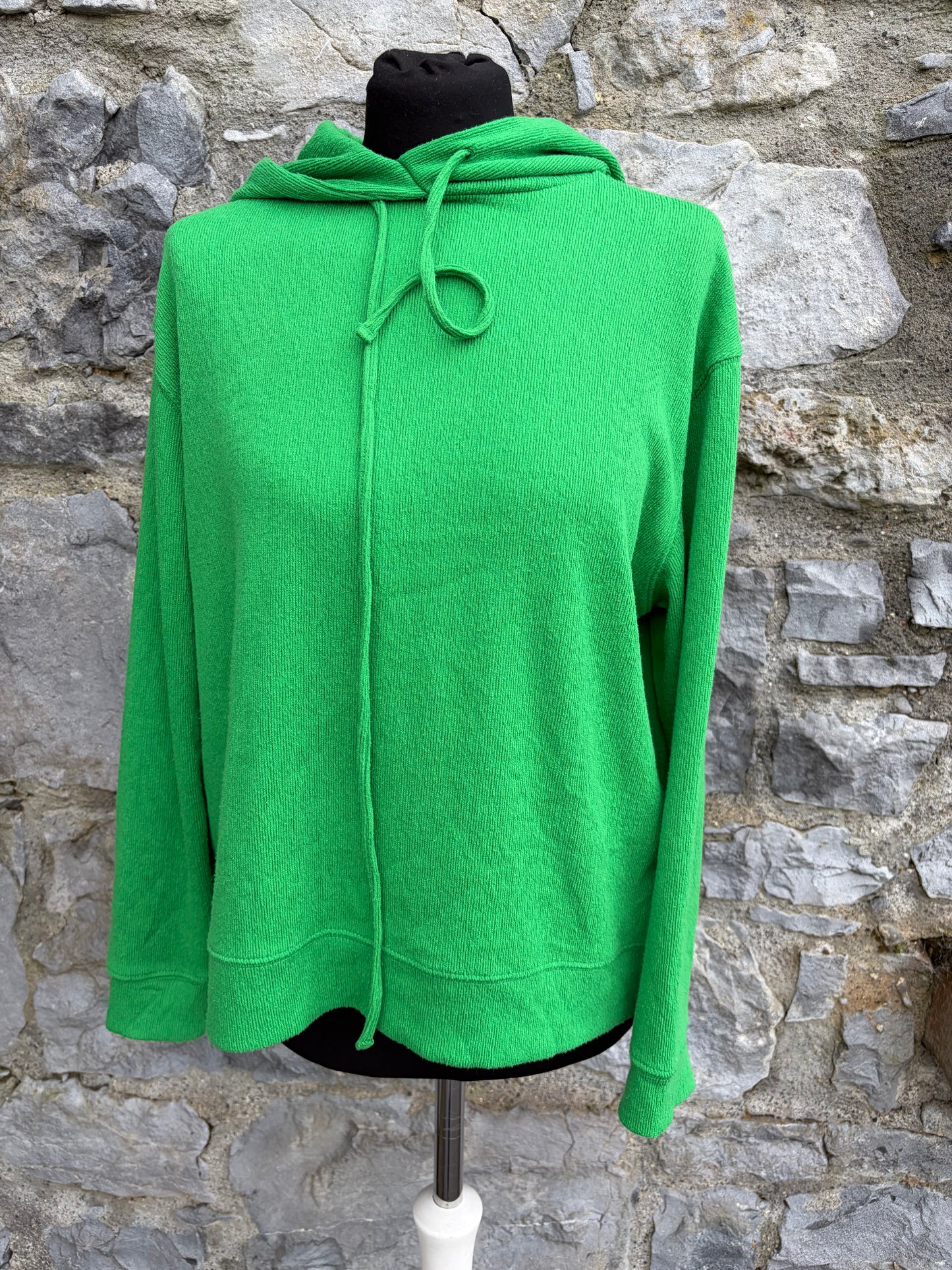 Green knitted hoodie uk 12