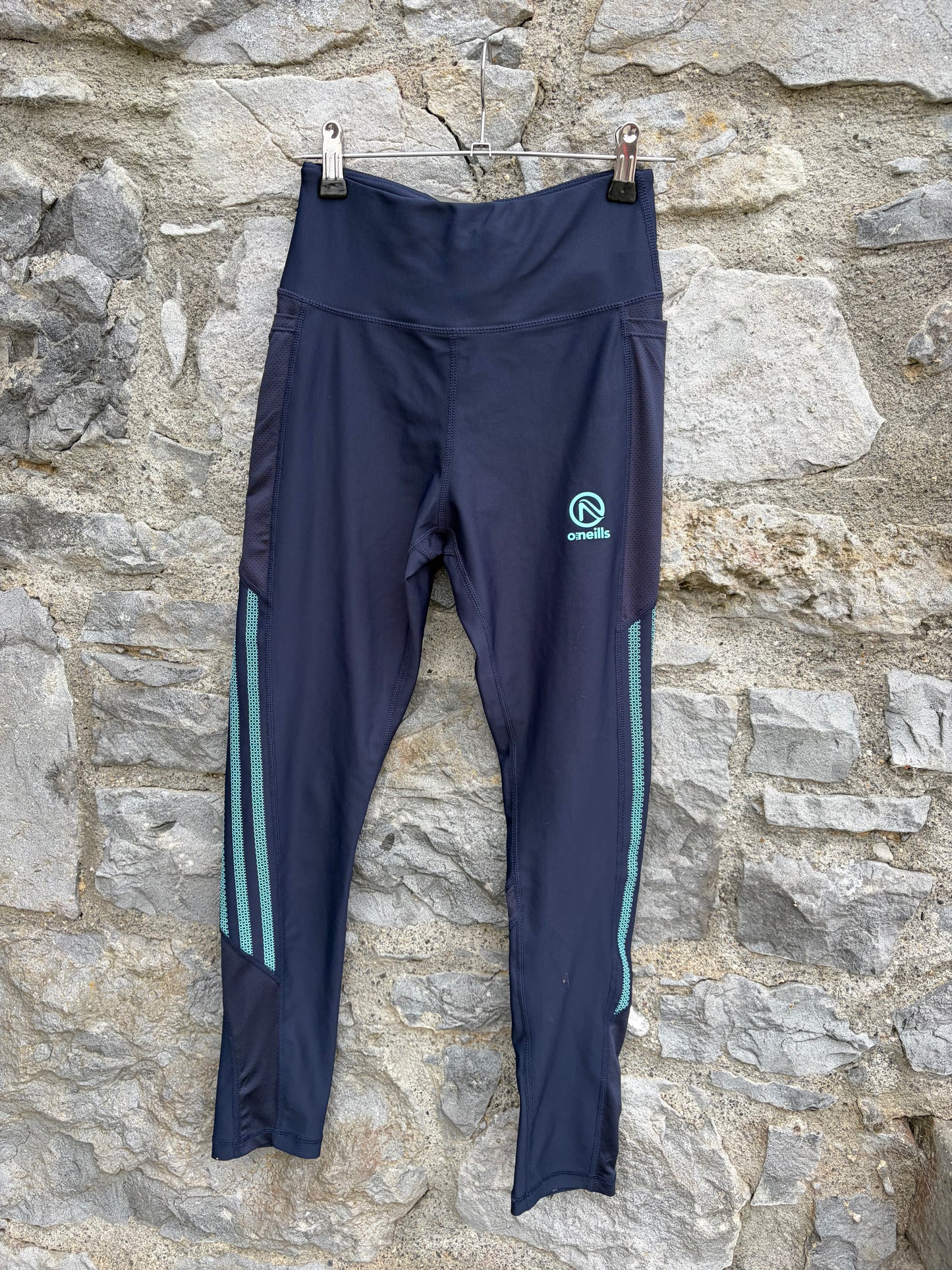 Navy sport leggings  10y (140cm)