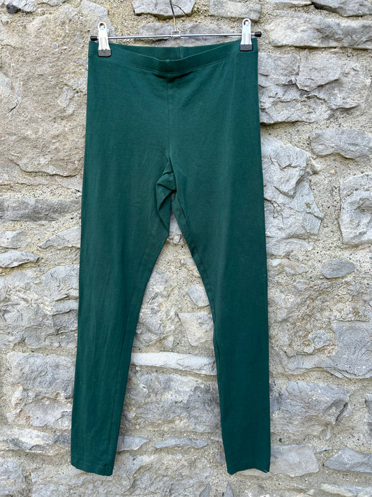 Green leggings 11y (146cm)