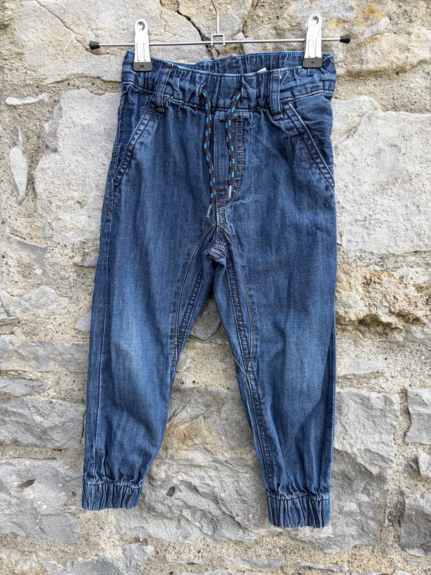 Tapered denim jogger 2-3y (92-98cm)