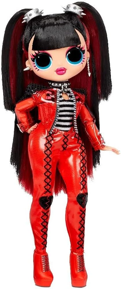 OMG doll with Red&black hair