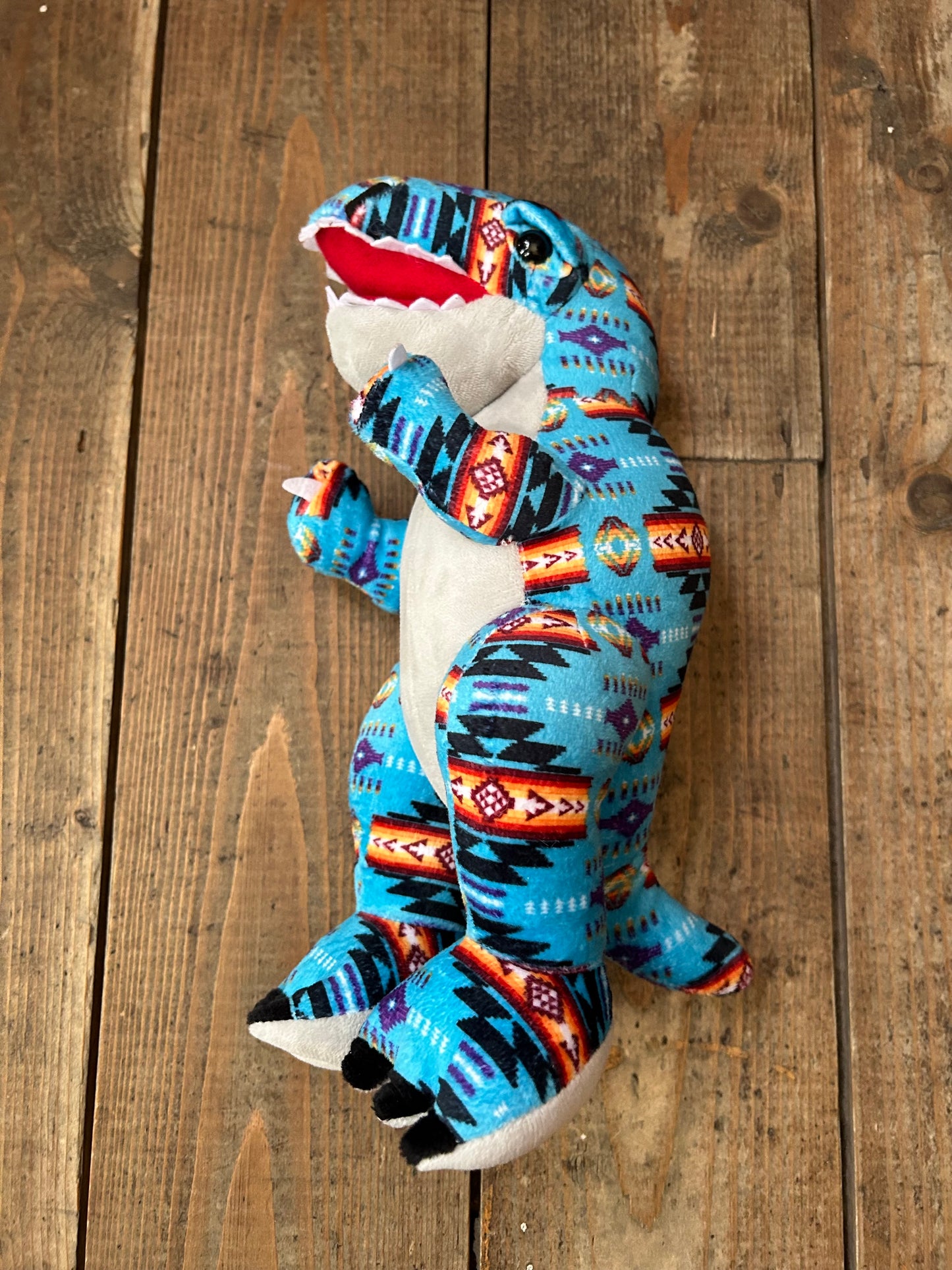 Aztec print  T-rex dinosaur