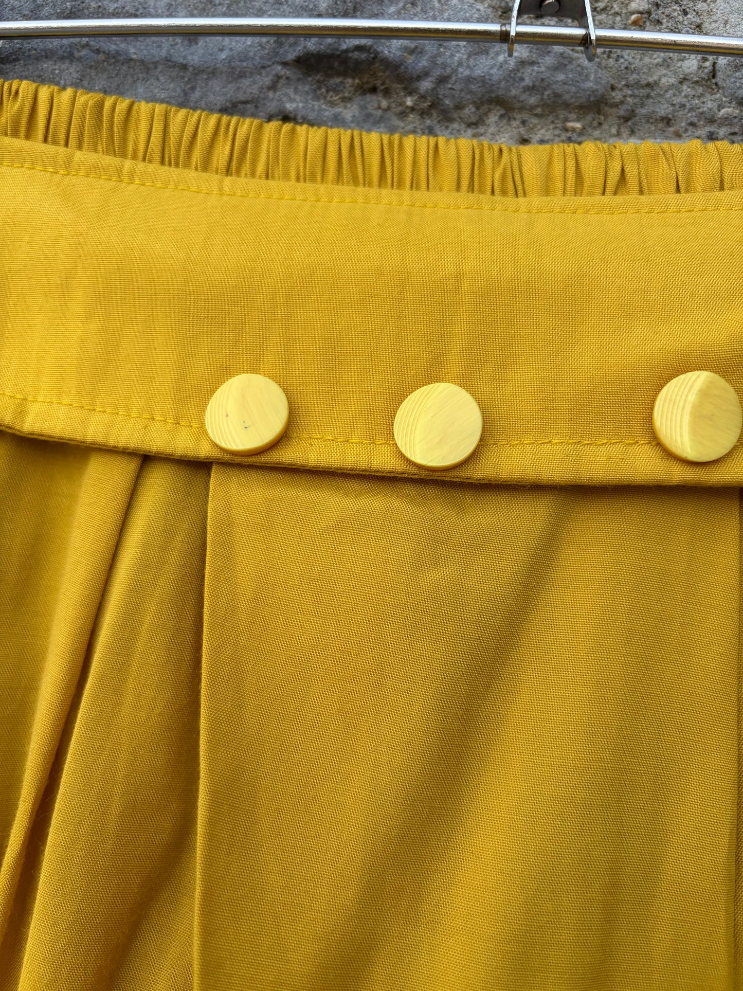 80s mustard pants uk 6-8
