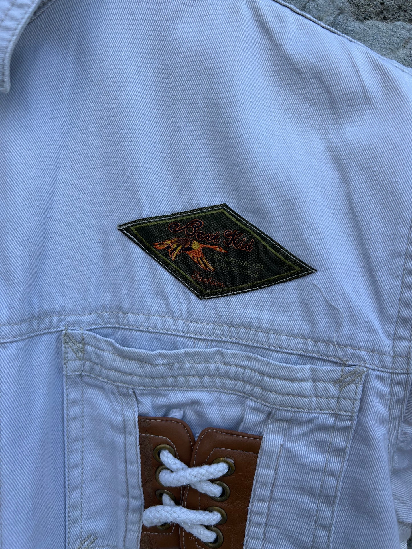 90s beige shirt  11-12y (146-152cm)