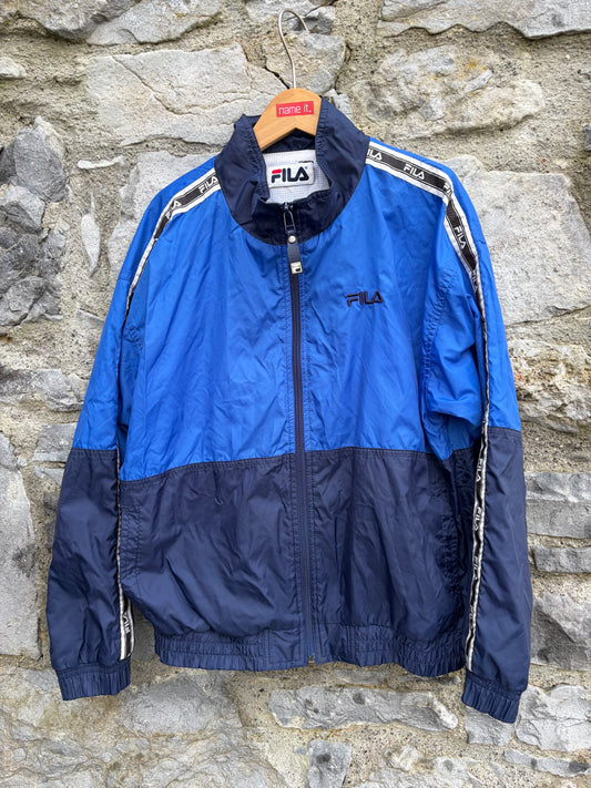 90s Blue&navy sport jacket  10-11y (140-146cm)