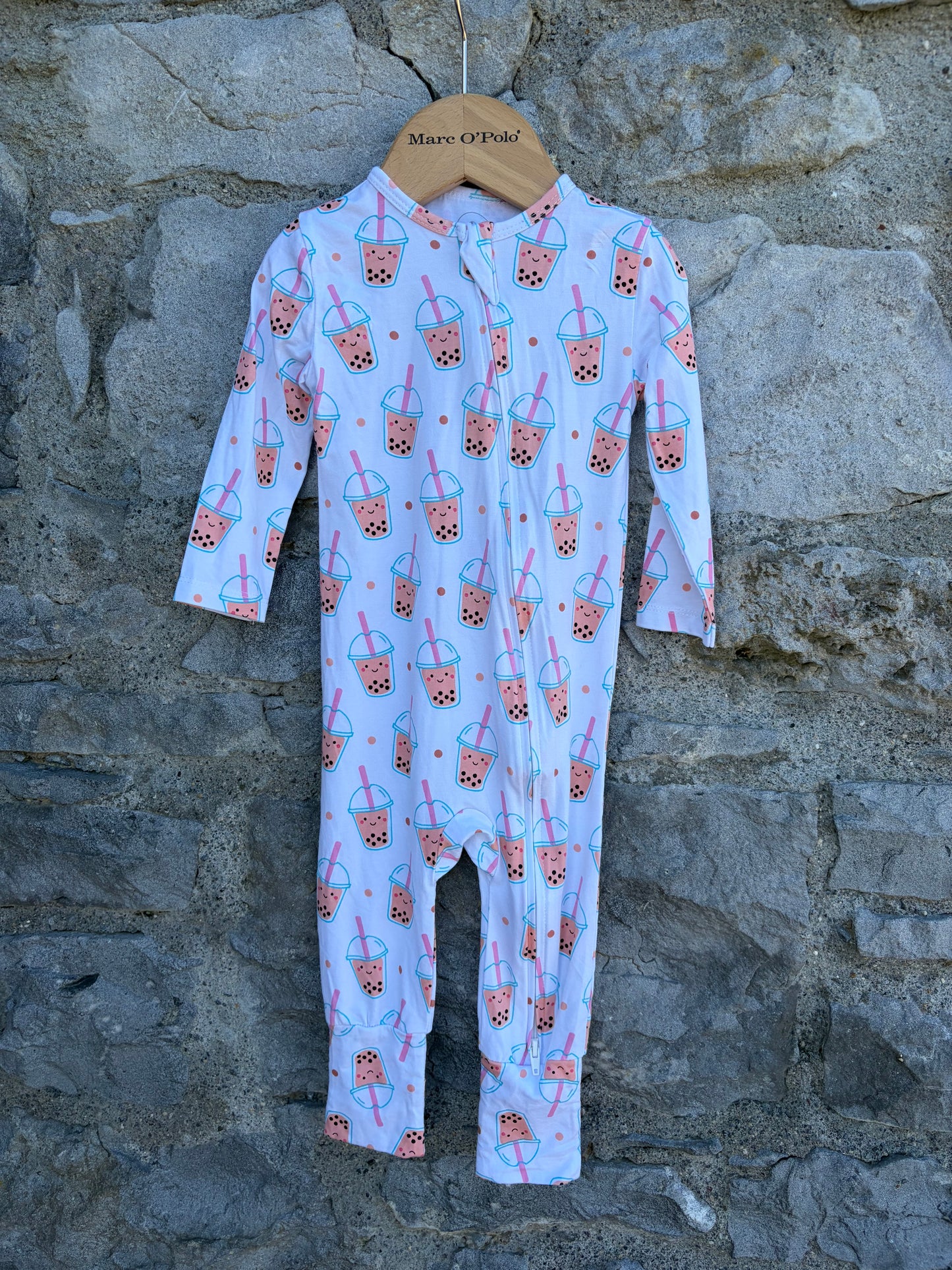 Boba tea onesie  6-12m (68-80cm)