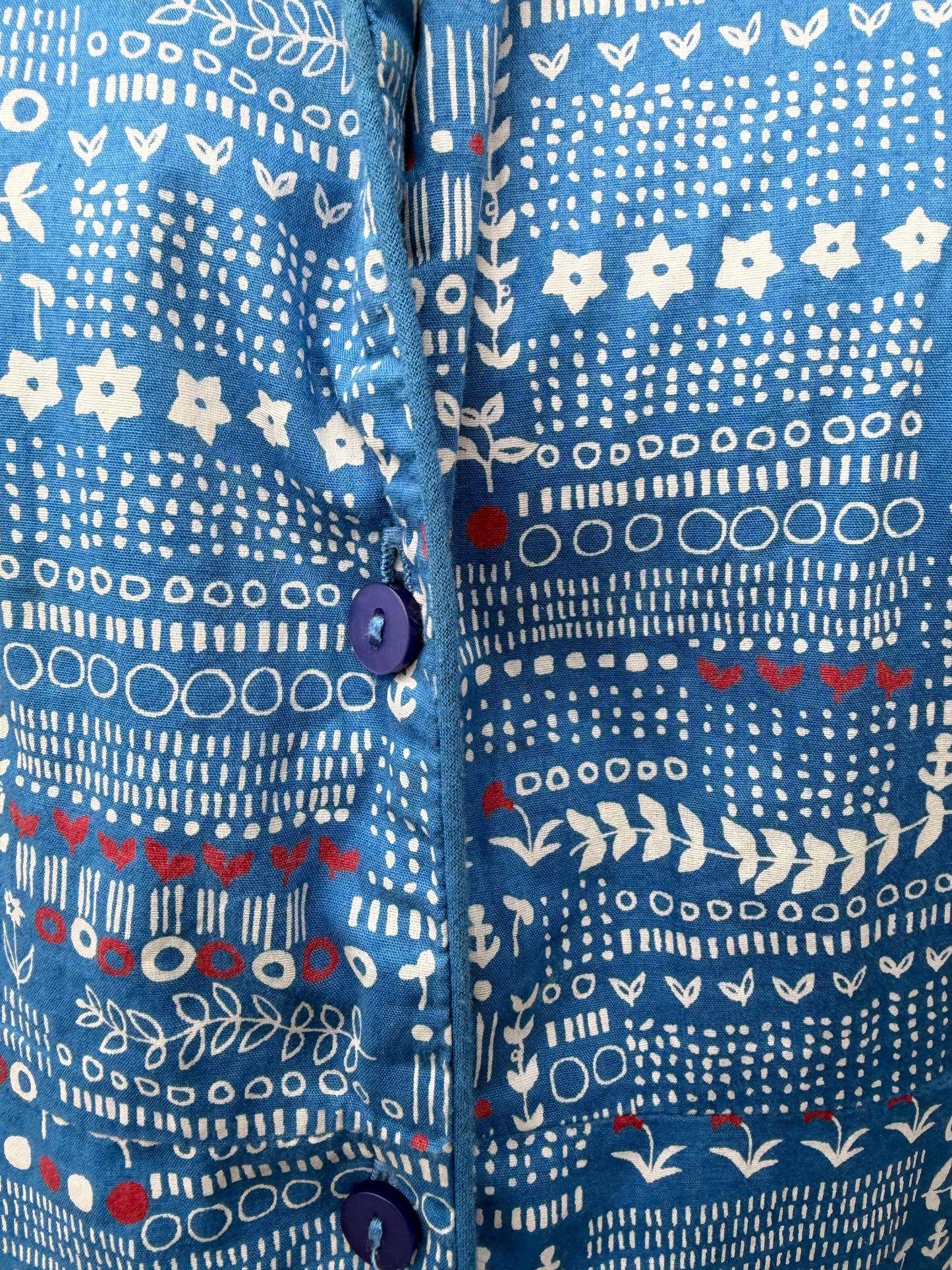 Blue Charlotte shirt Dress uk 12