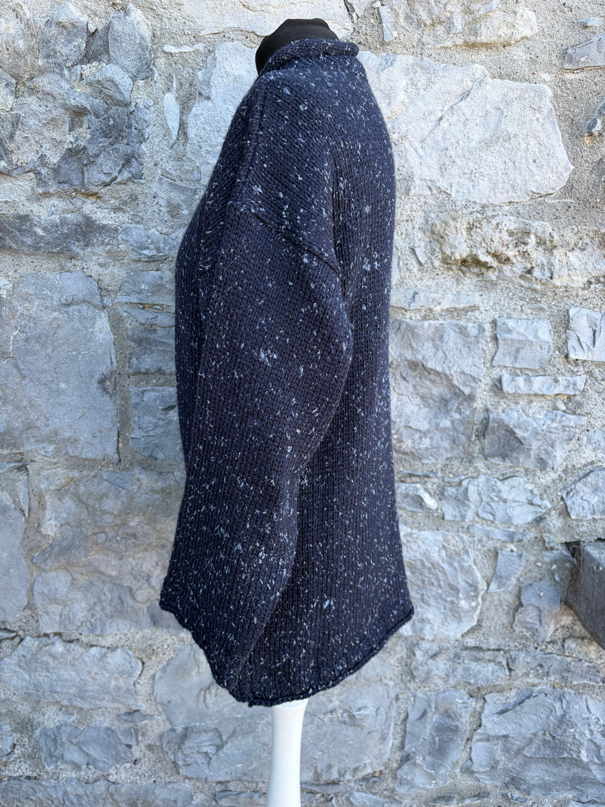 Melange charcoal jumper uk 12-14