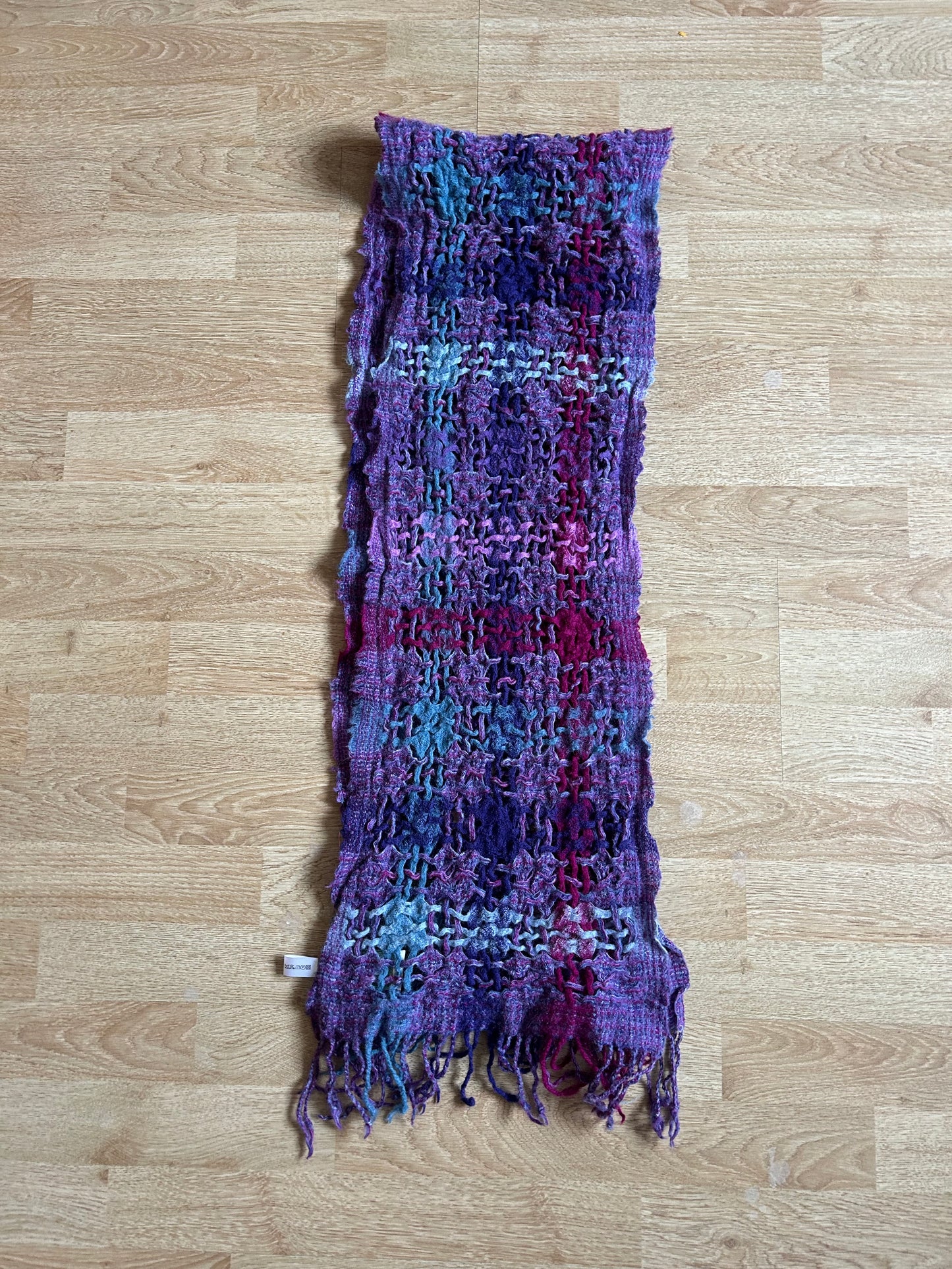 Purple scarf