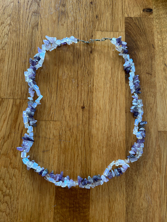 Quartz Amethyst necklace