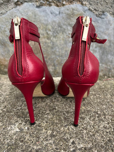 Maroon heels  uk 4 (eu 37)