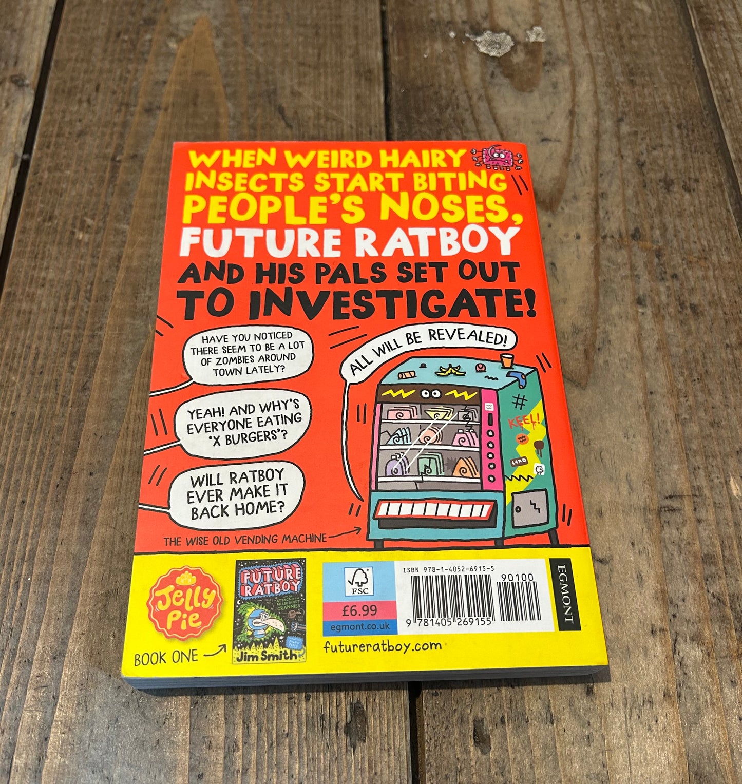 Future rat boy and the Invasion of the Nom Noms by Jim Smith