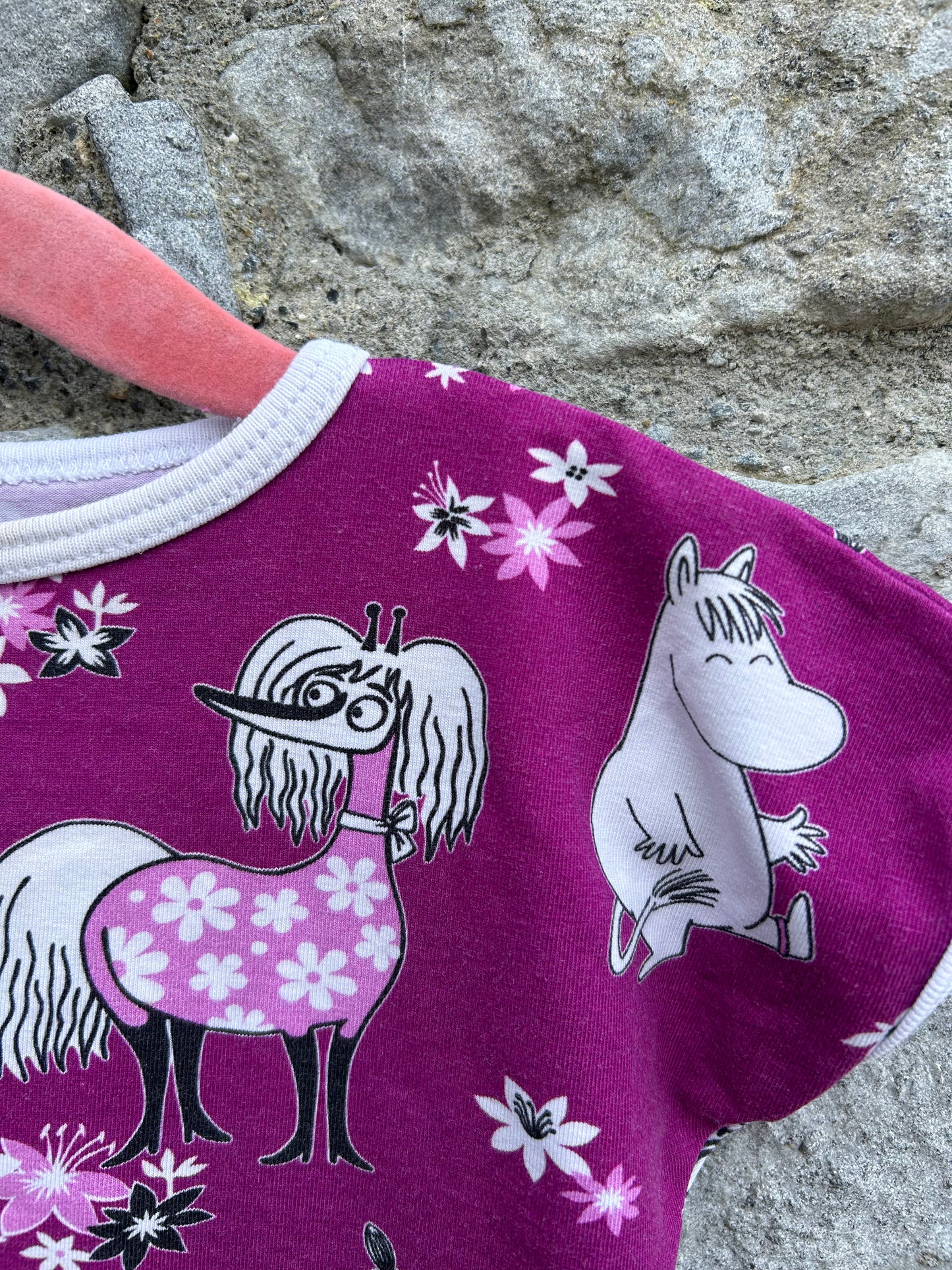 Moomin pink top 12m (80cm)