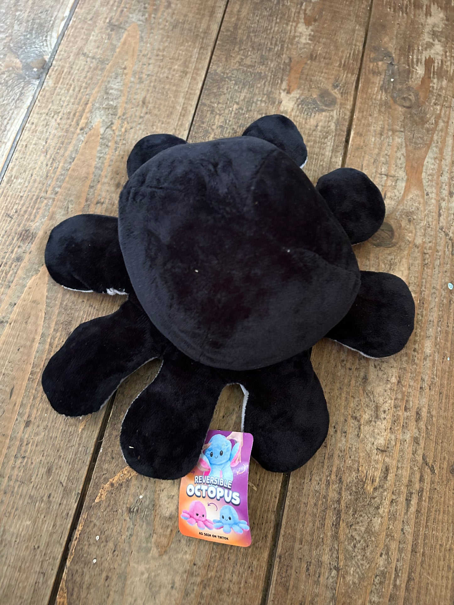 Reversible Octopus plush