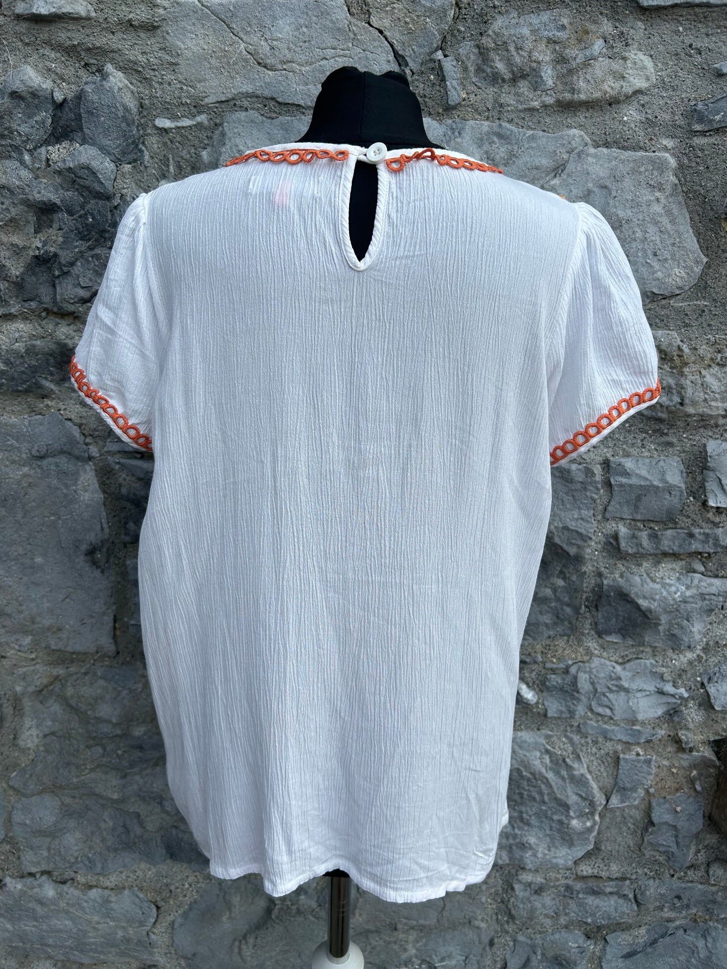 White Iris Blouse  12-14