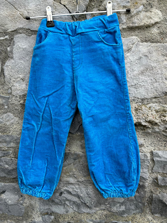 Blue cords 2y (92cm)