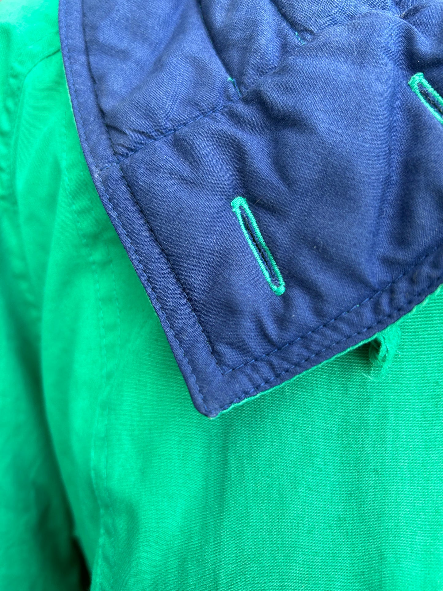 80s green jacket uk 12