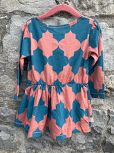Load image into Gallery viewer, Pink&amp;blue dawn dress  12m (80cm)
