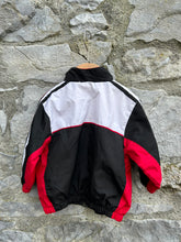 Load image into Gallery viewer, 90s Black&amp;white sport jacket  9-12m (74-80cm)

