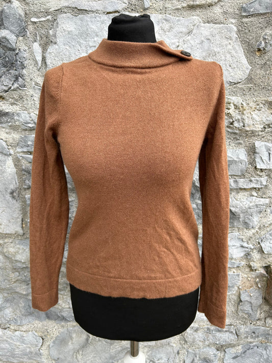 Brown woolly jumper uk 6-8