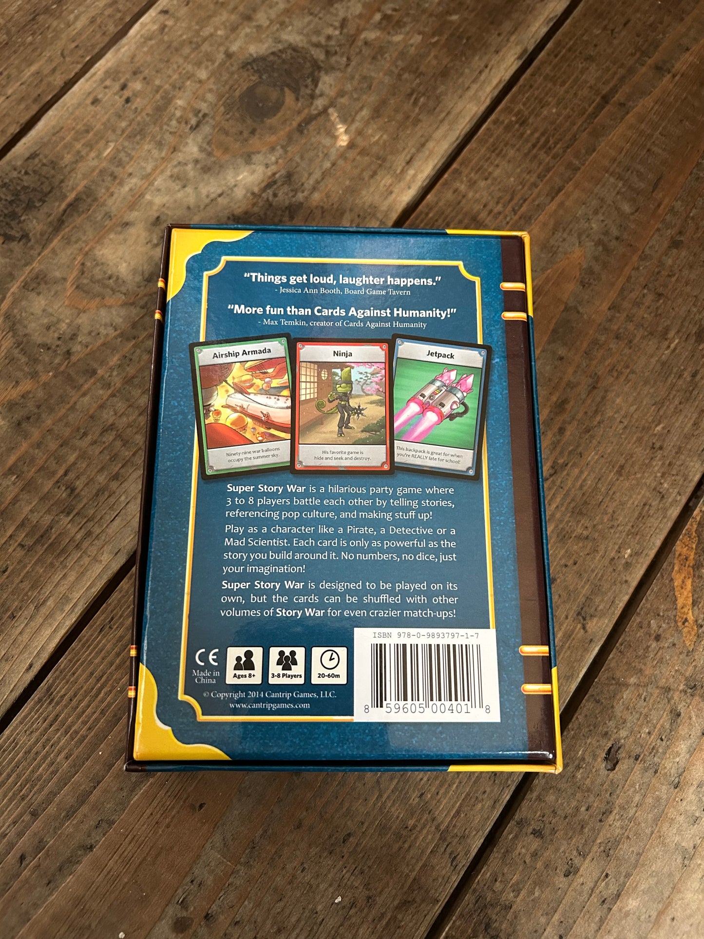 Super story war card game