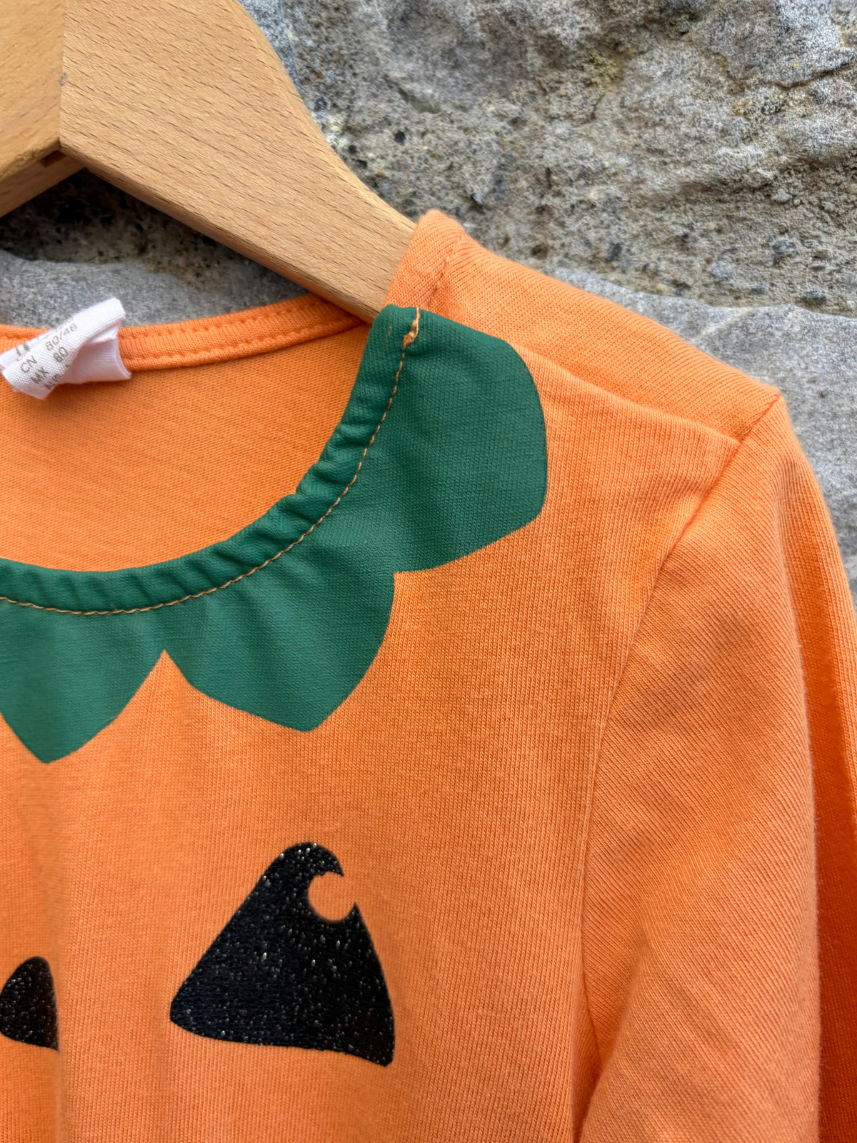 Pumpkin dress 9-12m (74-80cm)