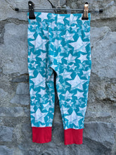 Load image into Gallery viewer, Stars blue pj pants  18m (86cm)
