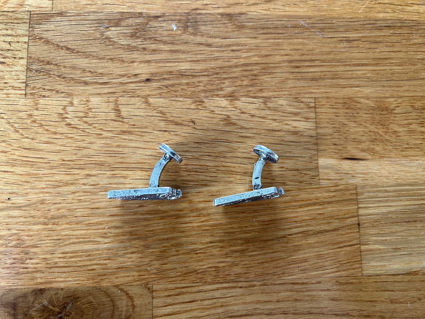 Space ship cufflinks