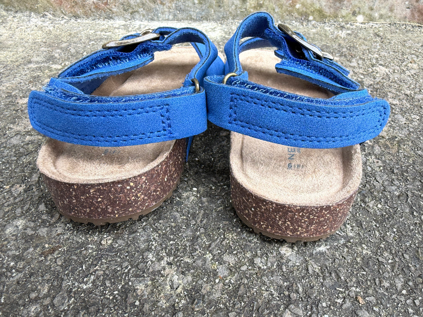 Blue sandals  uk 6F (eu 22)