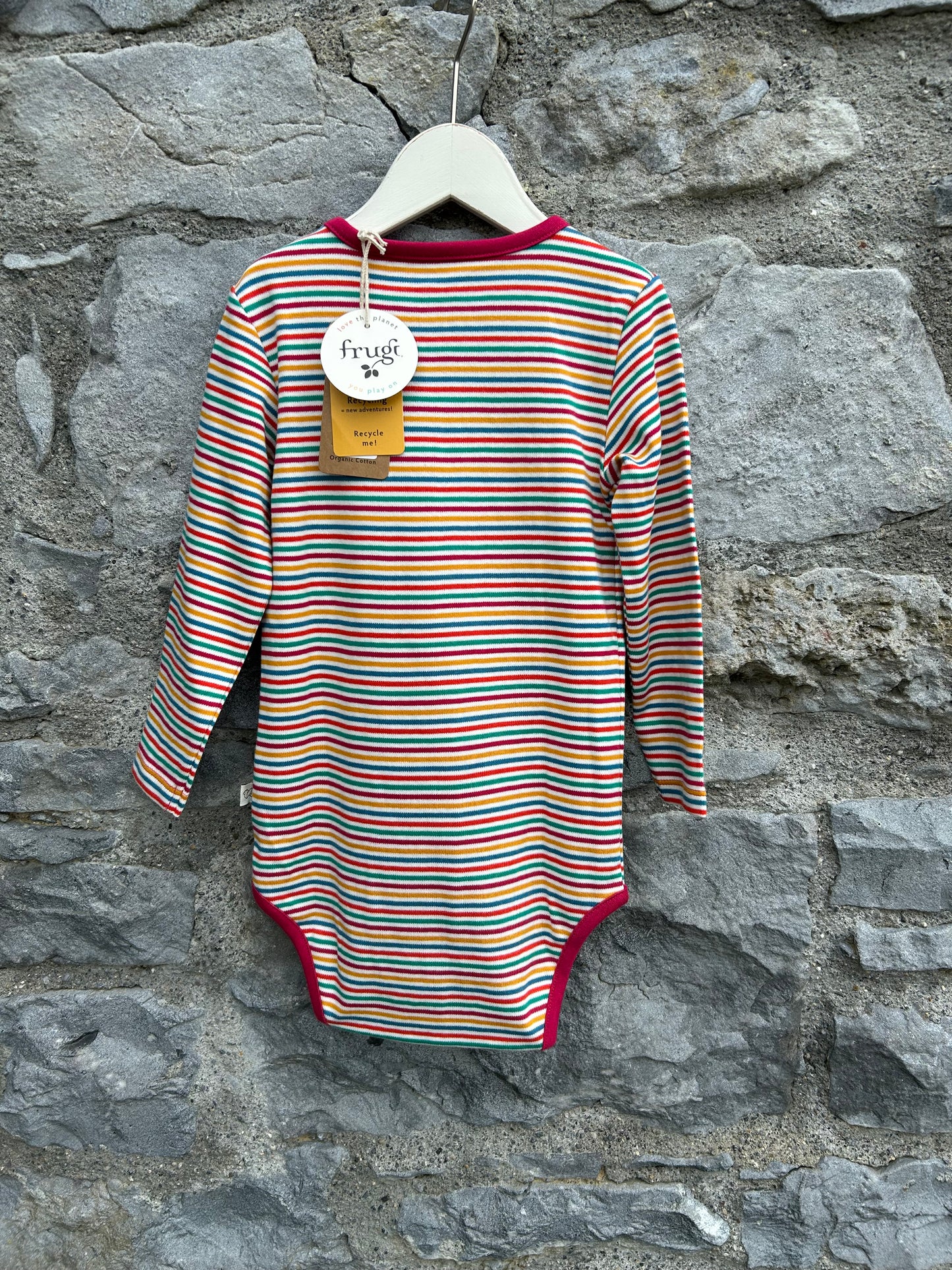 Colourful stripes vest  18-24m (86-92cm)