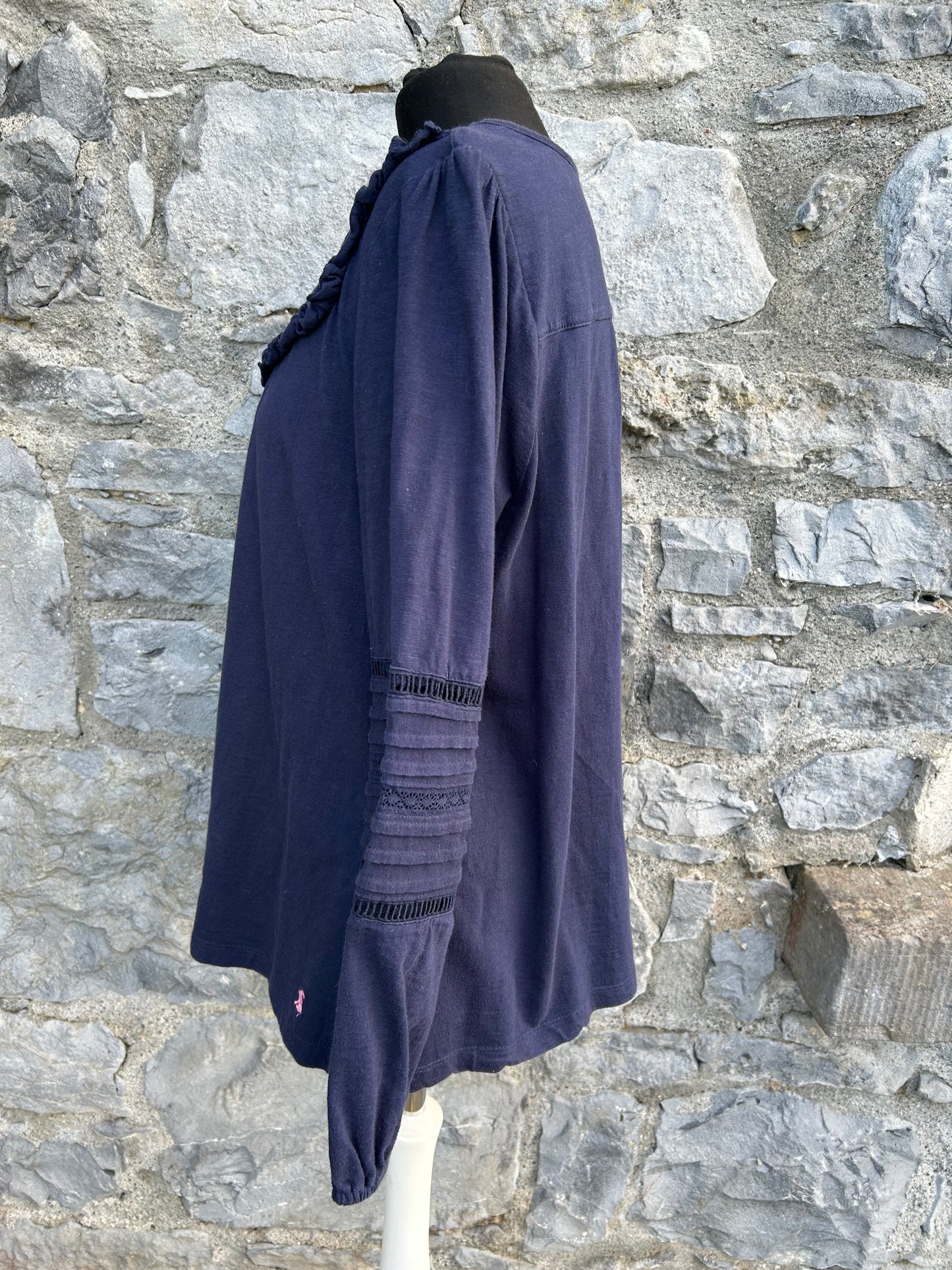 Navy top uk 12-14