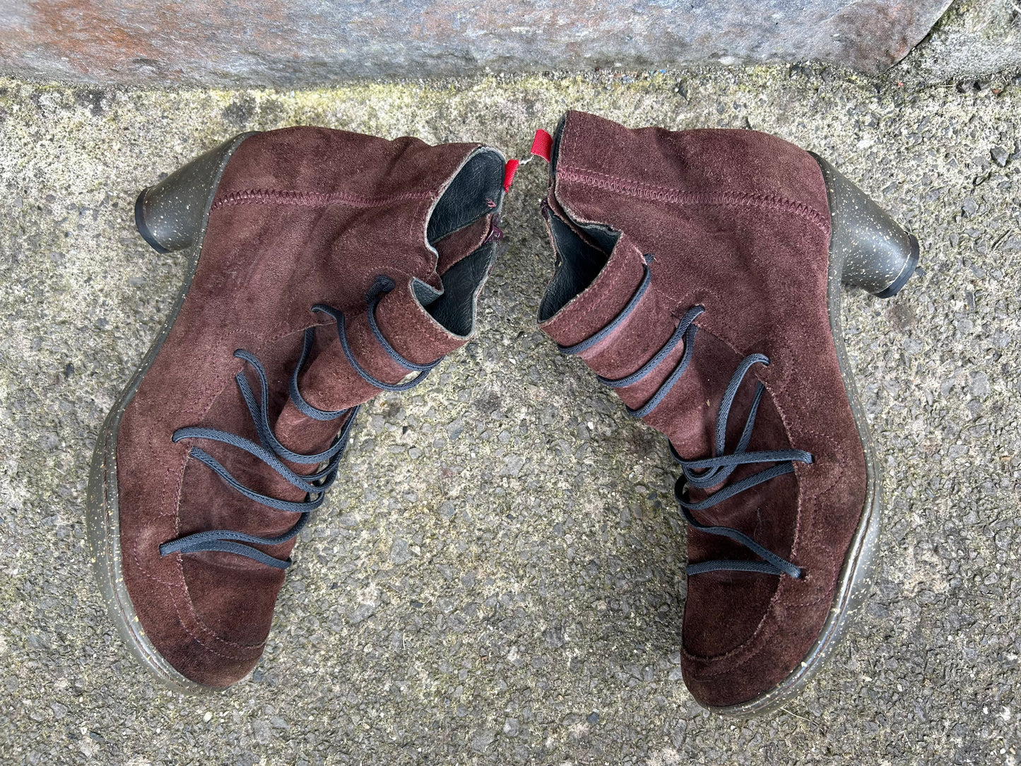 Brown Ankle high boots   uk 5.5 (eu 38.5)