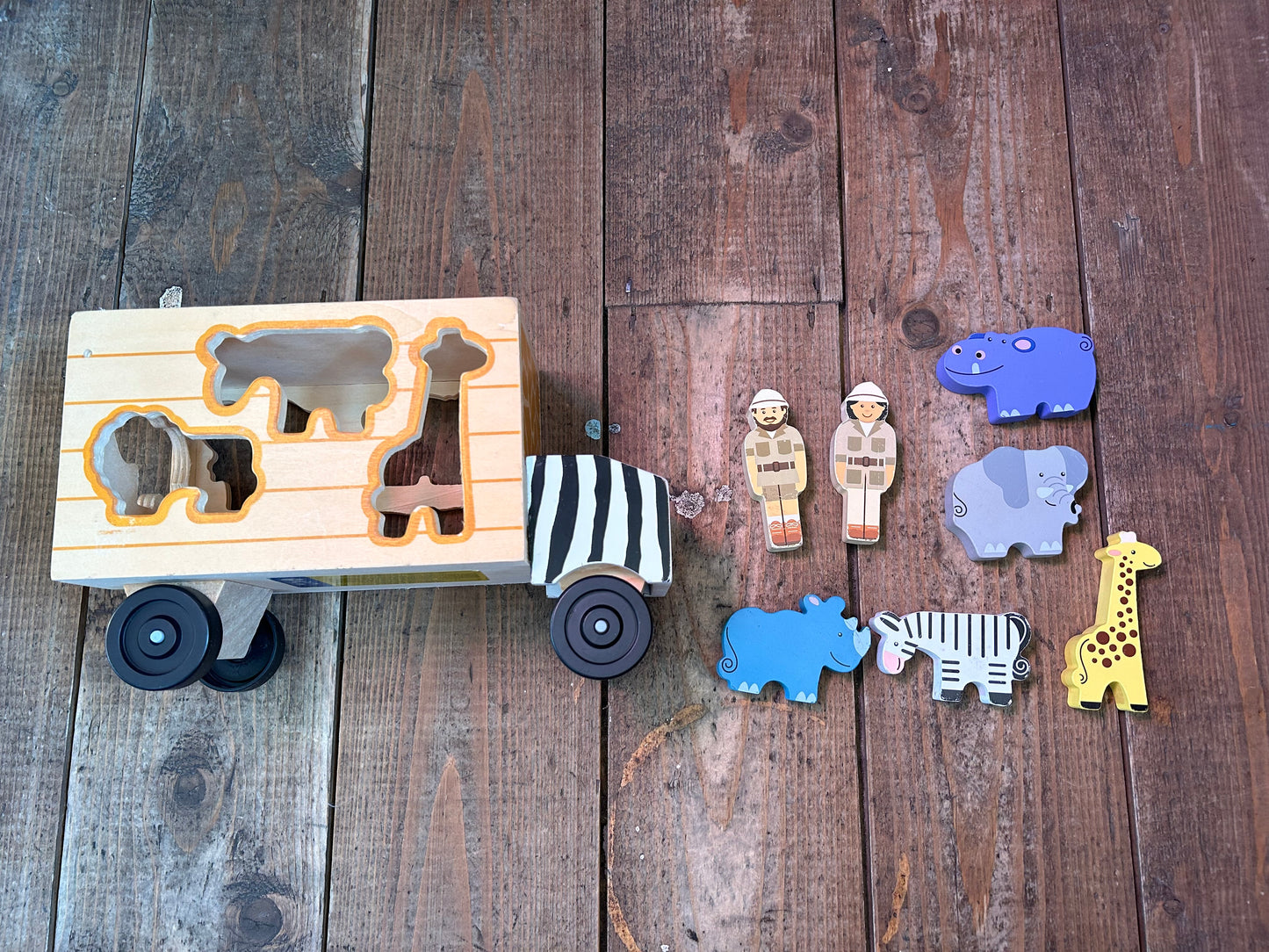 Melissa&Doug safari truck puzzle