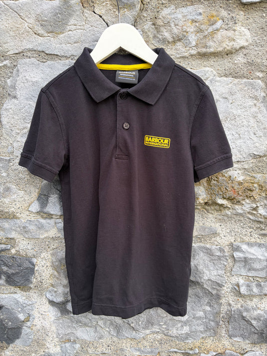 Black polo shirt  5-6y (110-116cm)