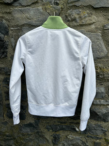 Y2K white sport jacket  12-13y (152-158cm)