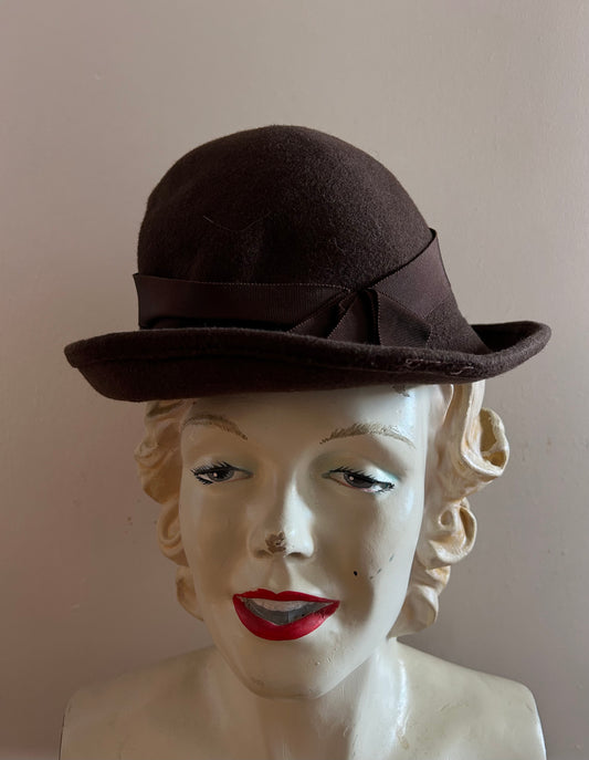 Brown hat