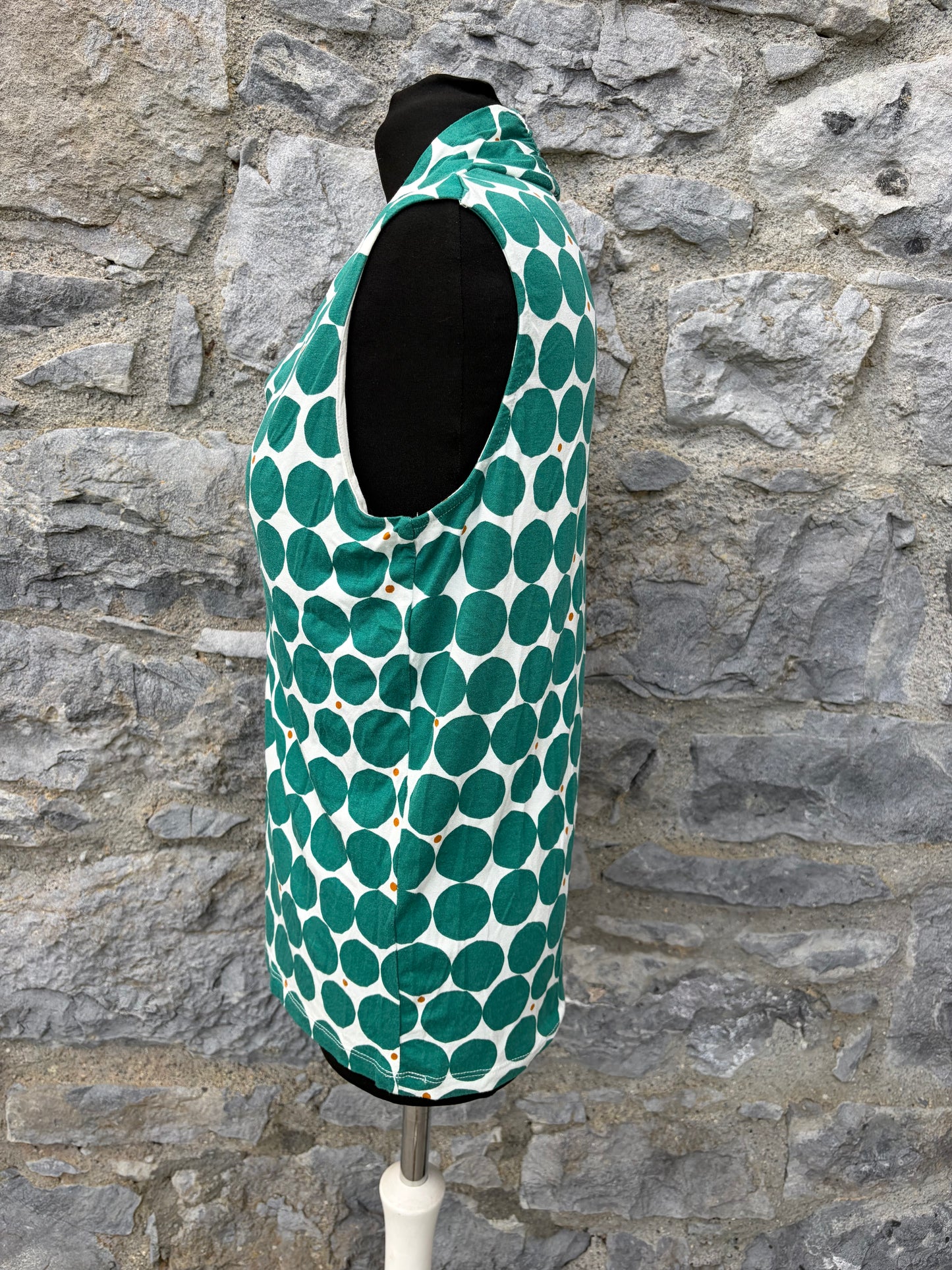 Green mega dots top uk 8-10