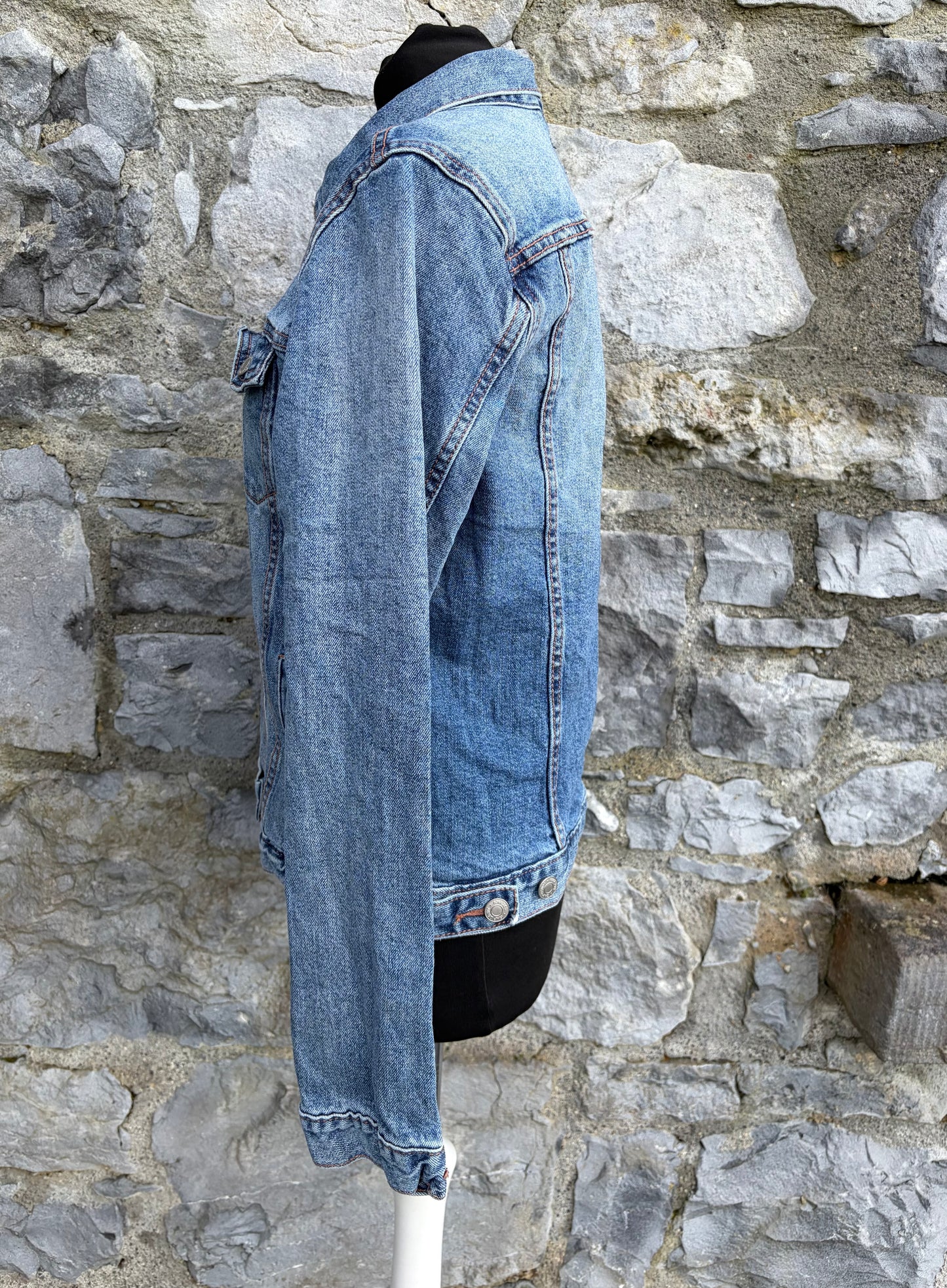 Y2K denim jacket uk 10-12