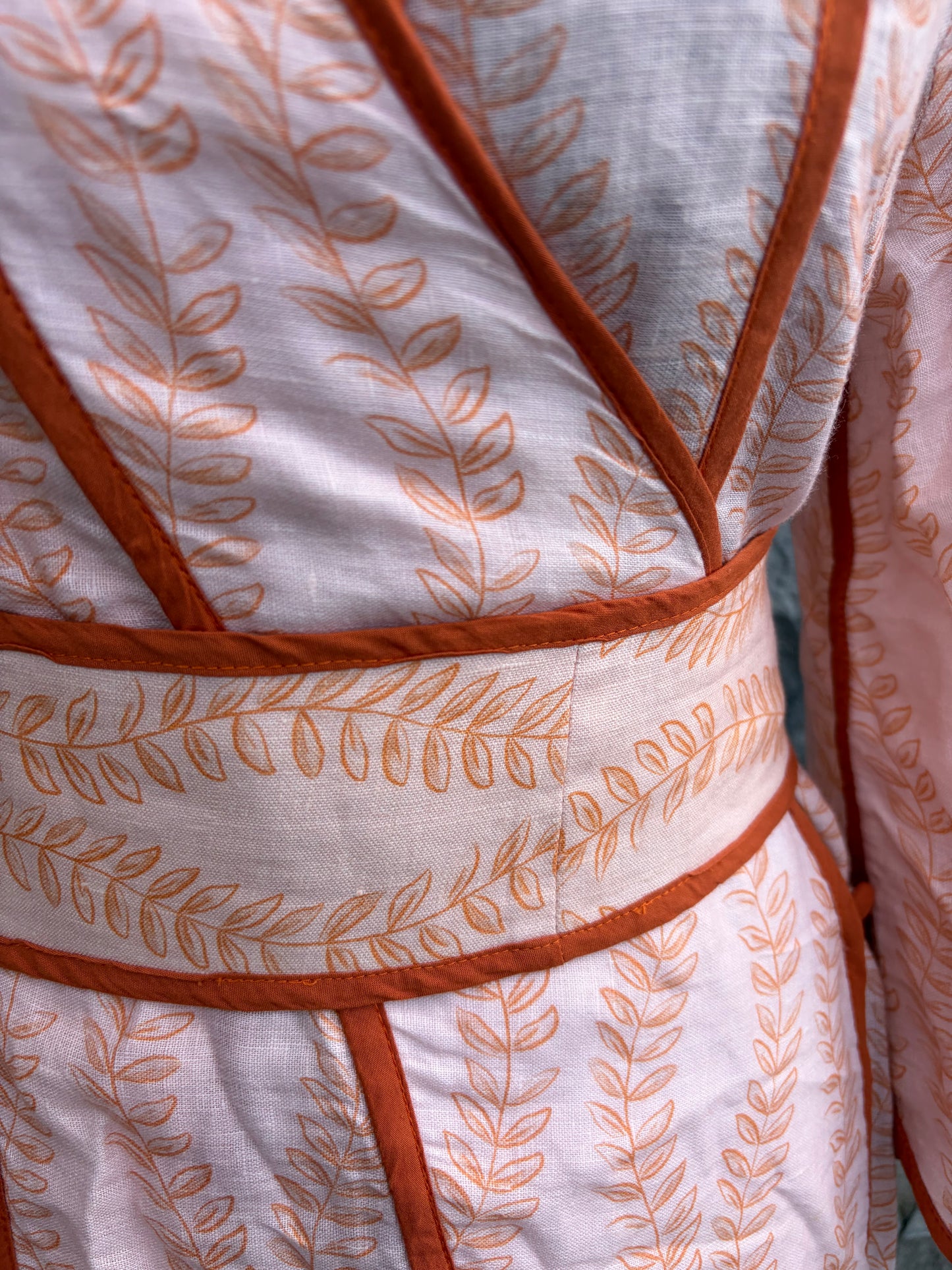 Peach caftan uk 10