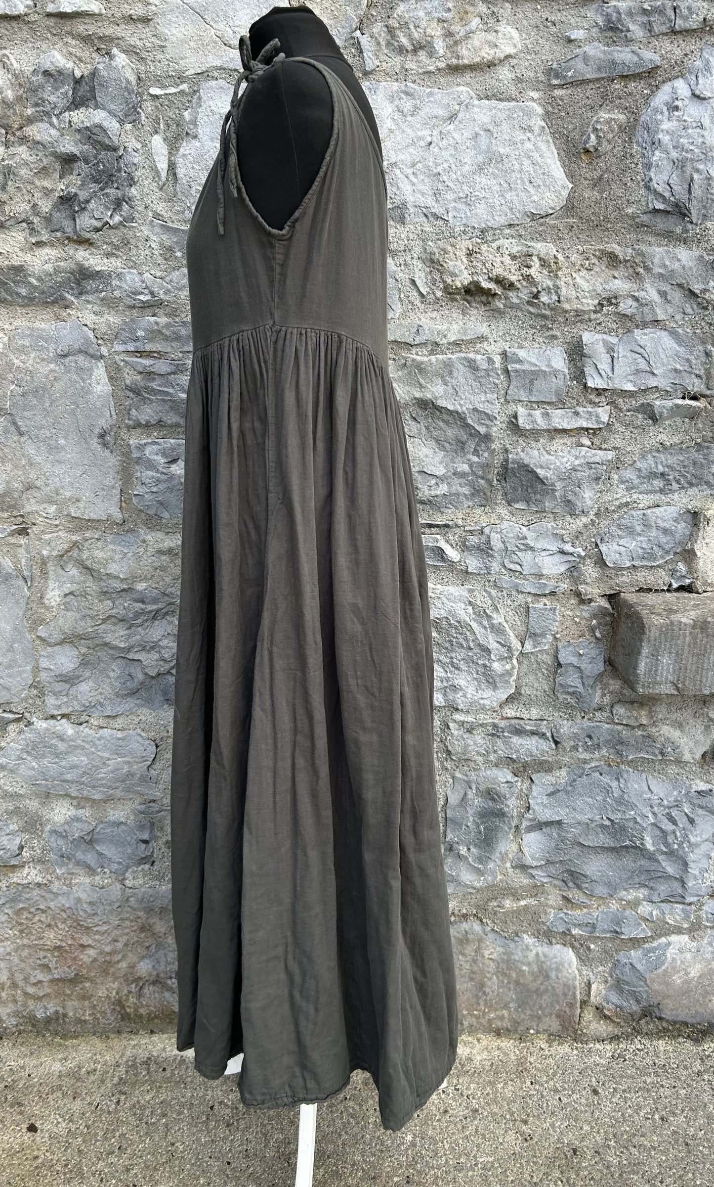 Khaki maxi dress uk 10