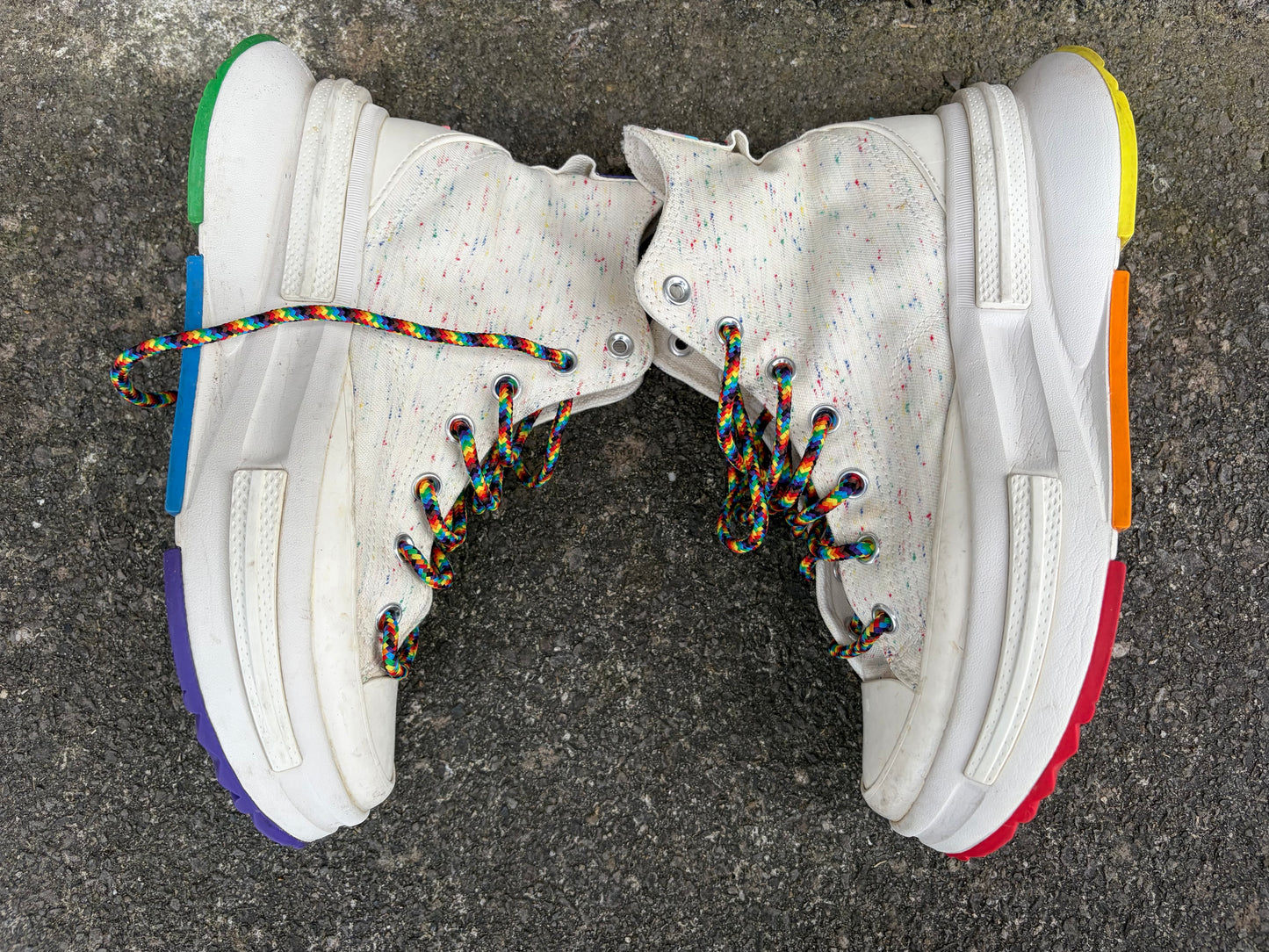 Chuck Taylor Run Star Legacy CX Hi Pride Edition  uk 6.5 (eu 40)