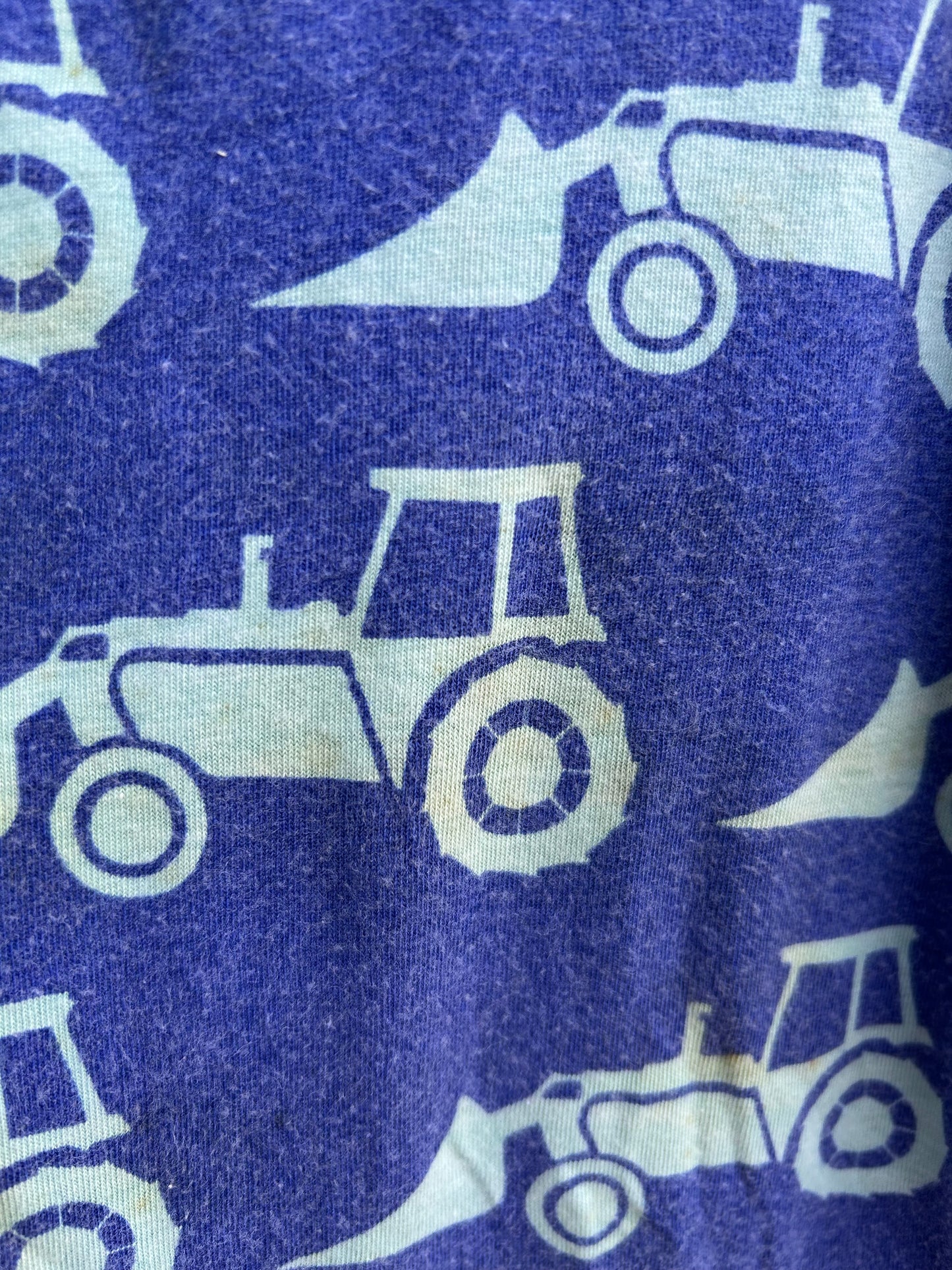 Tractors blue tank top  18-24m (86-92cm)